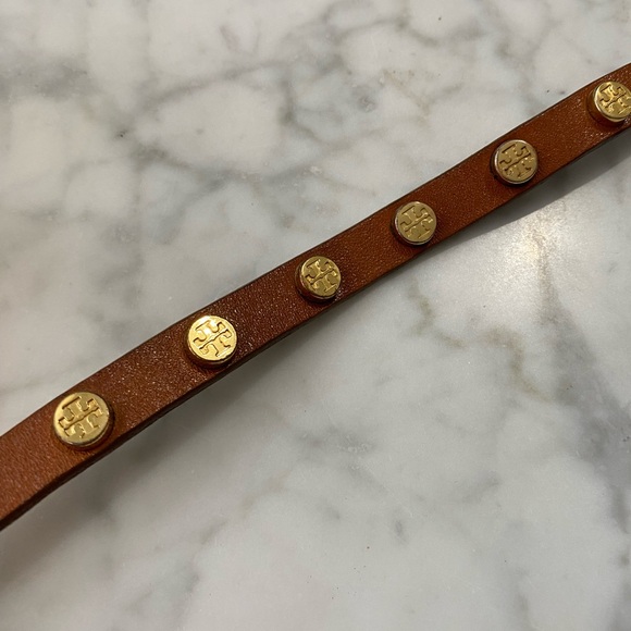TORY BURCH Leather Wrap Bracelet - Picture 10 of 10
